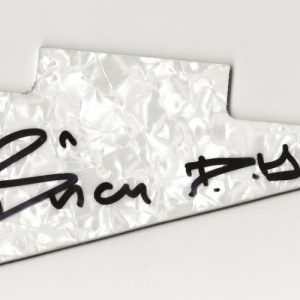 Brian Tatler of Diamond Head REAL hand SIGNED Guitar Pickguard COA Autographed