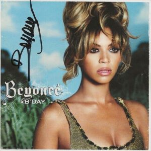 Beyonce REAL hand SIGNED B'Day CD #1 JSA LOA Autographed RARE Destiny's Child