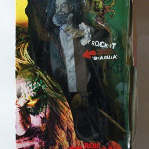 Rob Zombie, Sheri Moon & Band REAL hand SIGNED Hellbilly Deluxe Figure JSA COA