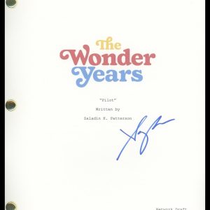 Saycon Sengbloh "The Wonder Years" AUTOGRAPH Signed Pilot Episode Script ACOA