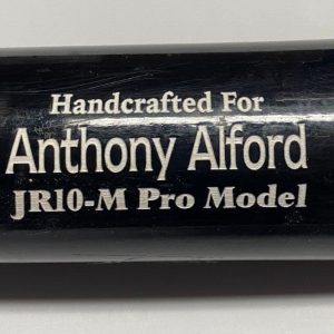 ANTHONY ALFORD BLUE JAYS PIRATES REDS CRACKED GAME USED MARUCCI BAT W/COA **