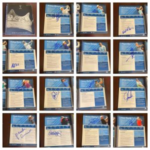 2018 LPGA Player Guide Book Mult-Signed By 120 JSA LOA COA Lexi Thompson