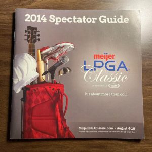 2014 LPGA Fan Book Mult-Signed By 18 JSA LOA COA Lexi Thompson