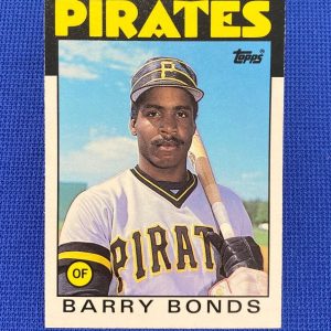 1986 TOPPS TRADED BARRY BONDS PITTSBURGH PIRATES RC ROOKIE CARD #11T