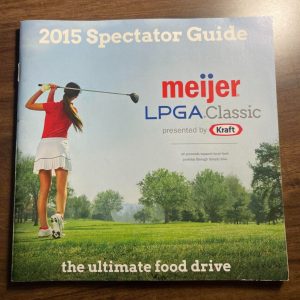 2015 LPGA Fan Book Mult-Signed By 21 JSA LOA COA Lexi Thompson