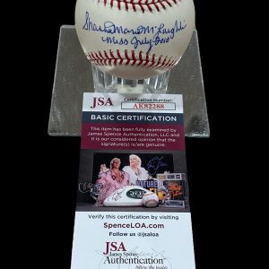 Shanna Marie McLaughlin Playboy Playmate Miss July Signed Autograph Baseball JSA