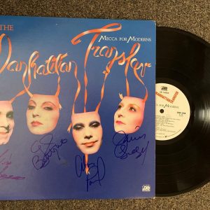 THE MANHATTAN TRANSFER 4X MULTI SIGNED AUTOGRAPHED VINYL RECORD ALBUM W/COA