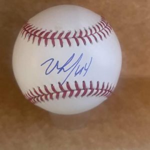 VICTOR MESA JR. MARLINS SIGNED AUTOGRAPHED M.L. BASEBALL BECKETT AUTH