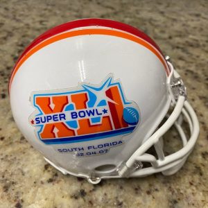 NFL SUPER BOWL XLI SOUTH FLORIDA 02 04 07 RIDDELL MINI HELMET UNSIGNED RARE