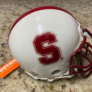 NCAA STANDFORD CARDINALS AUTHENTIC RIDDELL MINI HELMET UNSIGNED