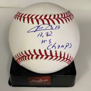 YULI GURRIEL HOUSTON ASTROS 2017,22 WS CHAMPS SIGNED AUTO M.L BASEBALL BECKETT !