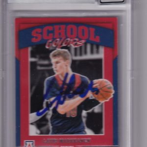 LAURI MARKKANEN signed (2017-18 CONTENDERS) Jazz RC basketball card BECKETT BAS
