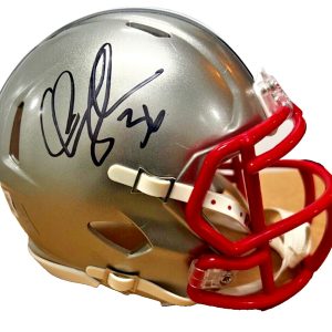 CHRIS SPIELMAN signed (OHIO STATE BUCKEYES) mini football helmet BECKETT BM02805