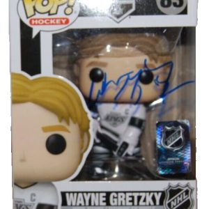 WAYNE GRETZKY signed (LOS ANGELES KINGS) Hockey #83 Funko Pop BECKETT AE47135