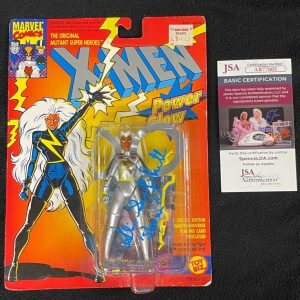 Alison Sealy-Smith Signed & Inscribed X-Men Storm Action Figure JSA COA
