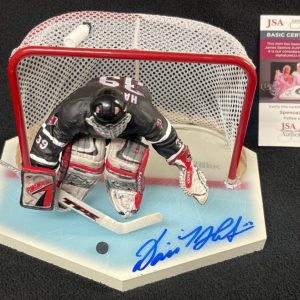 Dominik Hasek Full Name Signed Buffalo Sabres McFarlane Figure JSA COA