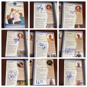 2015 LPGA Player Guide Book Mult-Signed By 87 JSA LOA COA Lexi Thompson