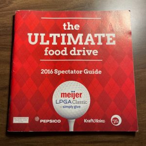 2016 LPGA Fan Book Mult-Signed By 15 JSA LOA COA Lexi Thompson