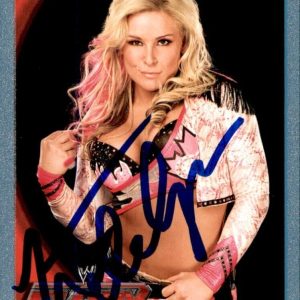 Natalya Signed 2010 Topps WWE Raw Card #61 1560/2010