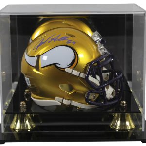 Vikings Jared Allen Authentic Signed Flash Speed Mini Helmet W/ Case BAS Witness