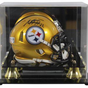 Steelers Najee Harris Signed Flash Speed Mini Helmet W/ Case Fanatics COA
