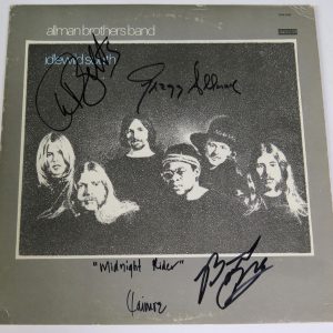 THE ALLMAN BROTHERS BAND Signed Autograph "Idlewild South" Vinyl LP by 4 JSA