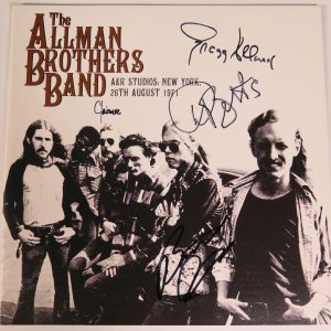 THE ALLMAN BROTHERS BAND Signed Autograph "A&R Studios 1971" Vinyl LP by 4 JSA