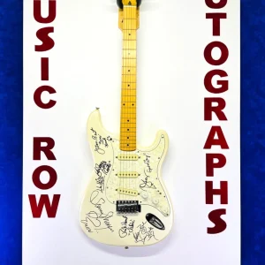 BACH SCHNEIDER WOPAT JONES +3 Signed Electric Guitar JSA DUKES OF HAZZARD