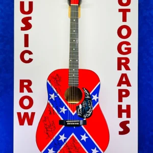 BARRIS BACH BEST WOPAT SCHNEIDER Signed Acoustic Guitar JSA DUKES OF HAZZARD