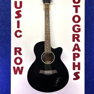 WILLIE NELSON Signed Autograph Copley Acoustic Guitar JSA LOA
