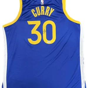 Stephen Curry signed jersey PSA/DNA Golden State Warriors Autographed