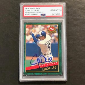 1994 Post Collection #24 John Olerud PSA/DNA Slabbed Autographed AUTO 10 Blue Ja