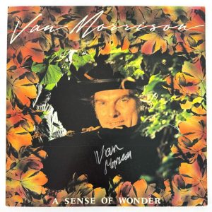 Van Morrison Signed Autograph Album Vinyl Record A Sense of Wonder - Beckett COA