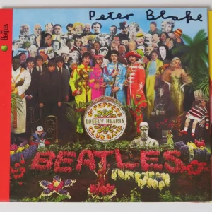 Peter Blake THE BEATLES Signed Autograph Auto "Sgt. Pepper's Lonely.." CD JSA