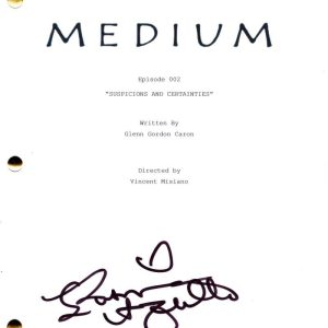 Patricia Arquette Signed Autograph Medium Pilot Script Screenplay Allison Dubois