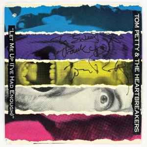 Tom Petty Signed Autograph Album Vinyl Record - Heartbreakers Let Me Up JSA COA