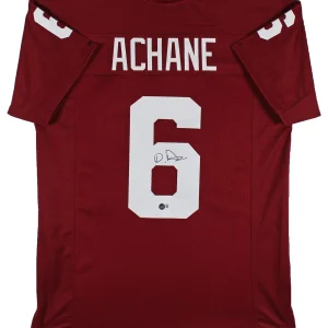 Texas A&M De'Von Achane Authentic Signed Maroon Pro Style Jersey BAS Witnessed