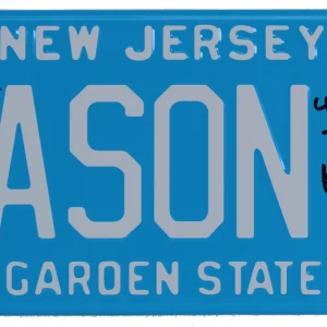 Ari Lehman Friday The 13th "License To Kill!" Signed License Plate BAS Witnessed