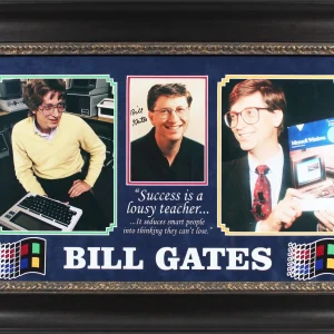 Bill Gates Authentic Signed Framed 5x7 Photo Autographed JSA #YY12942
