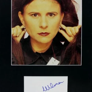 Tracy Ullman Authentic Signed Matted Cut Display Autographed PSA/DNA #J00151