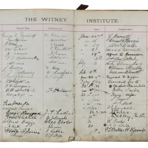 Winston Churchill Authentic Signed 7.75x 10 Visitors Register Book BAS #AC33537