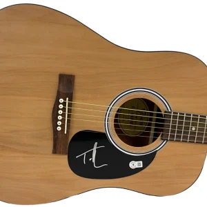 Tim McGraw Signed Fender Full Size Acoustic Guitar Autograph Beckett