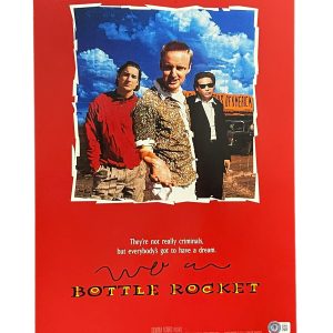 Wes Anderson Signed 12x18 Photo Bottle Rocket Authentic Autograph Beckett