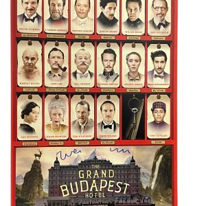 Wes Anderson Signed 12x18 Photo The Grand Budapest Hotel Autograph Beckett