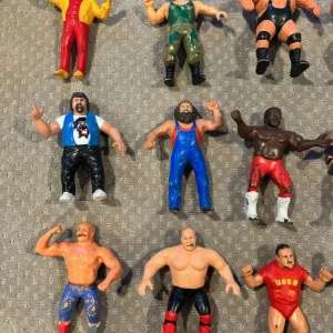 (16) 1984 LJN Vintage Wrestling Figure Lot WWF WWE Hulk Hogan