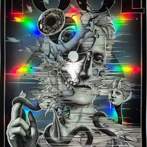 2022 TOOL COLUMBUS POSTER CONCERT TOUR 3/6/22 PAUL JACKSON NATIONWIDE /680