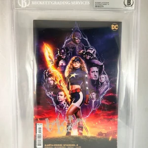 Brec Bassinger Signed Comic Book Star Girl Beckett BAS COA