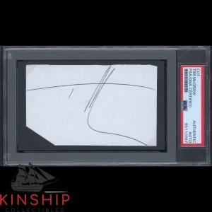 Tim McGraw signed cut PSA DNA Slabbed Country Singer Auto C2417