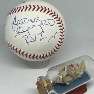 Artimus Pyle signed Rawlings OML Baseball JSA COA Lynyrd Skynard Auto A3008