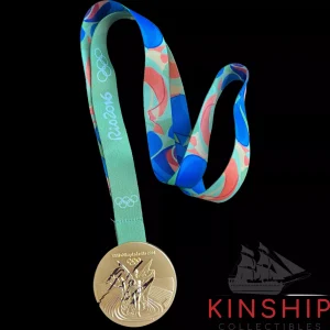 Kyle Lowry signed 2016 Rio Olympic Gold Medal JSA COA Heat Basketball Auto Z1507